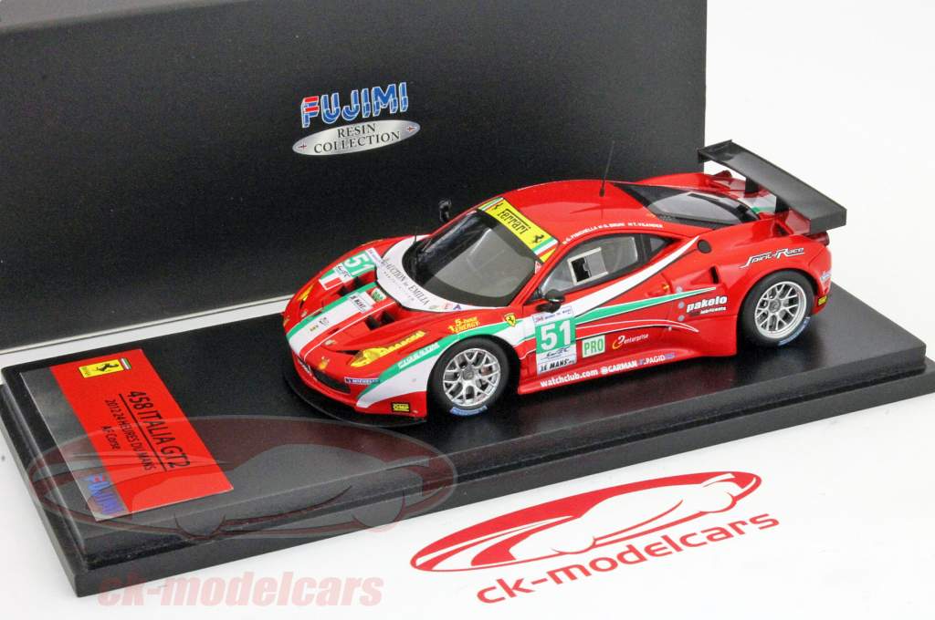 フジミ 1/43 フェラーリ 458 GT2 #54 ルマン24H 2013 Fujimi 1/43 Ferrari 458 Italia GT2 2013 24 Hours Of Le Mans