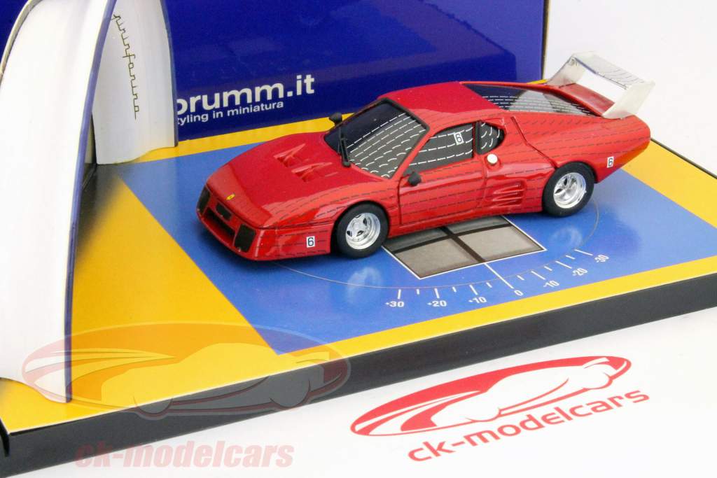 Ferrari 512BB Л.М. аэродинамической трубе испытания 1979 1:43 Brumm