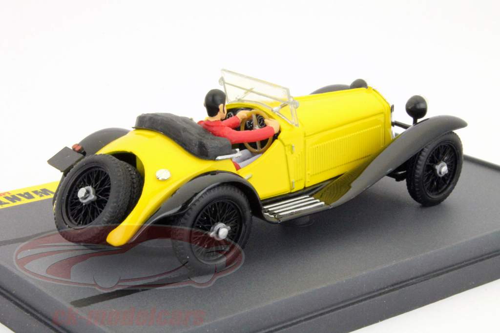Alfa Romeo 1750 tremocilha dirigindo 1:43 Brumm