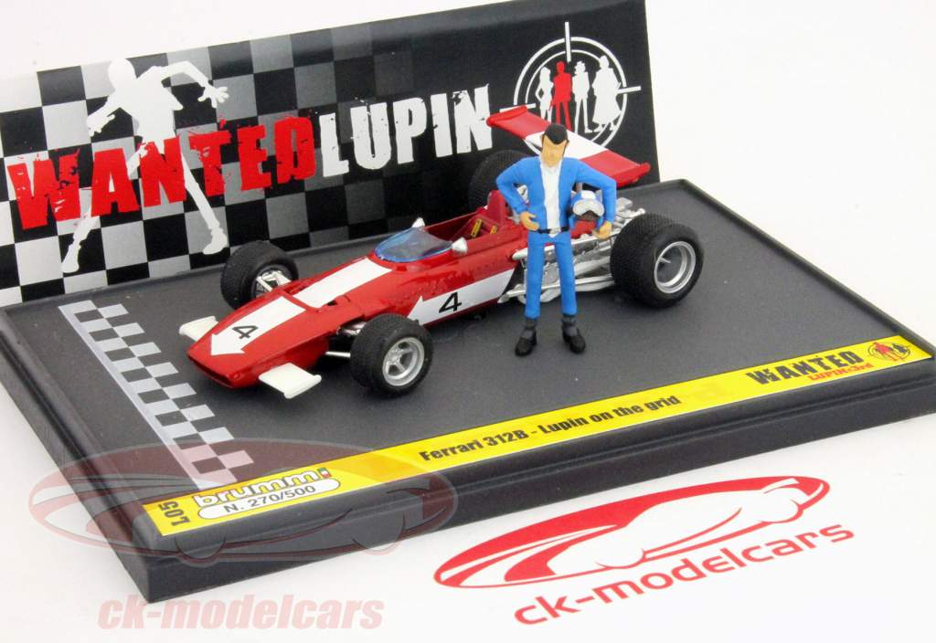 法拉利312B＃4想对电网鲁邦1:43 Brumm
