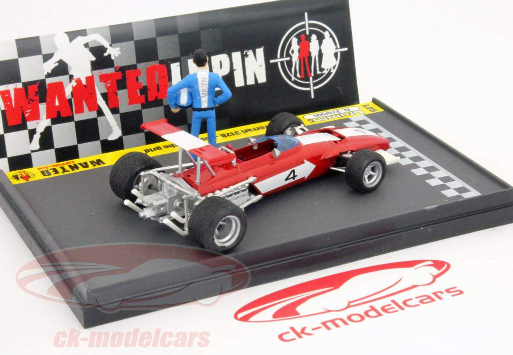 法拉利312B＃4想对电网鲁邦1:43 Brumm
