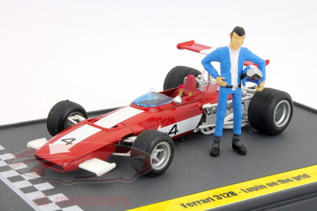 法拉利312B＃4想对电网鲁邦1:43 Brumm