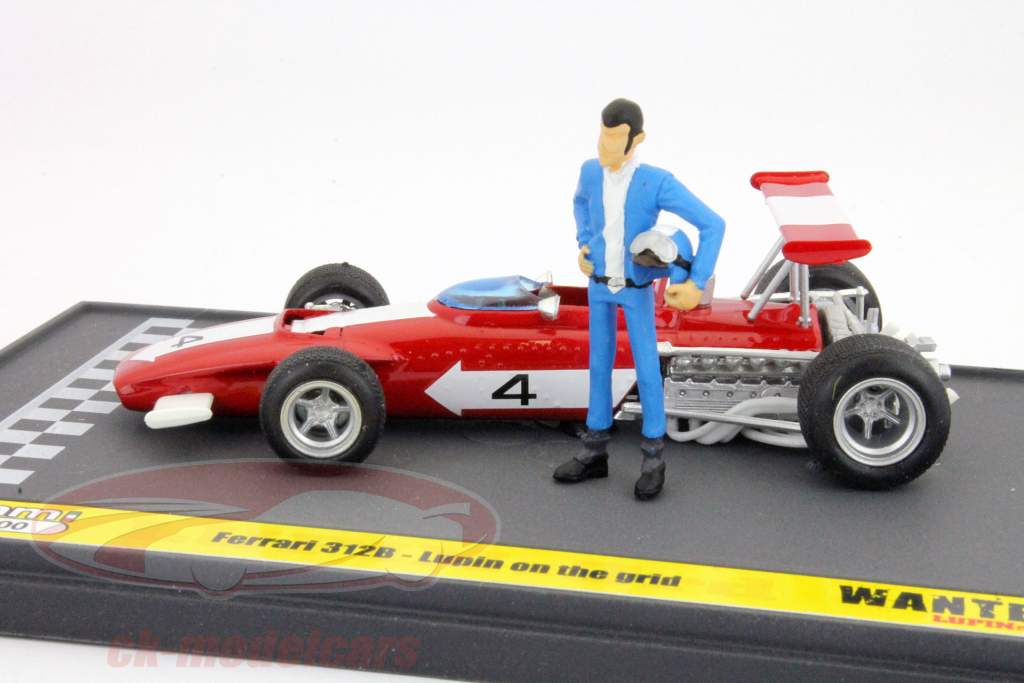 法拉利312B＃4想对电网鲁邦1:43 Brumm