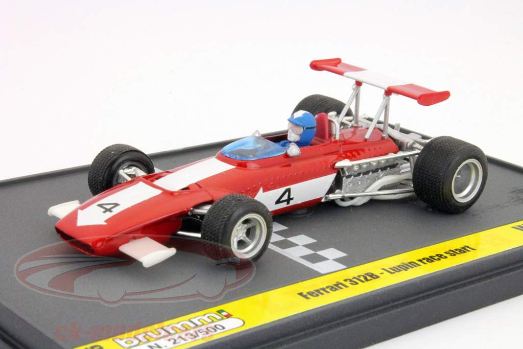 Ferrari 312B #4 Люпин Требуются старт гонки 1:43 Brumm