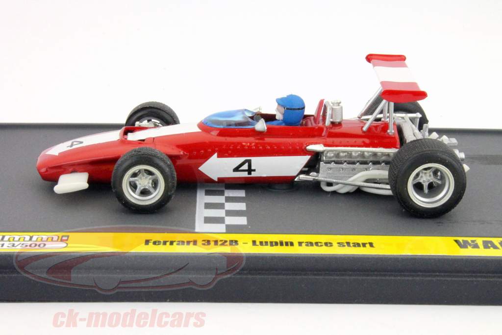 Ferrari 312B #4 Люпин Требуются старт гонки 1:43 Brumm