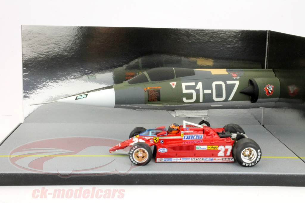 ミニチャンプス F1 フェラーリ 126C ビル ジルヌーブ ミニチャンプス F1 フェラーリ 126 C2 1982 ジル ヴィルニューブ