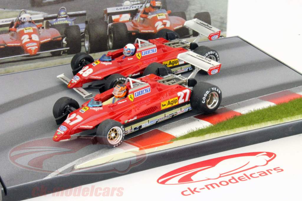 1/43 F1 brumm フェラーリ126CK turbo G.ビルヌーブ 1/43 F1 Brumm Ferrari 126Ck Turbo G. Villeneuve Minicar | eBay