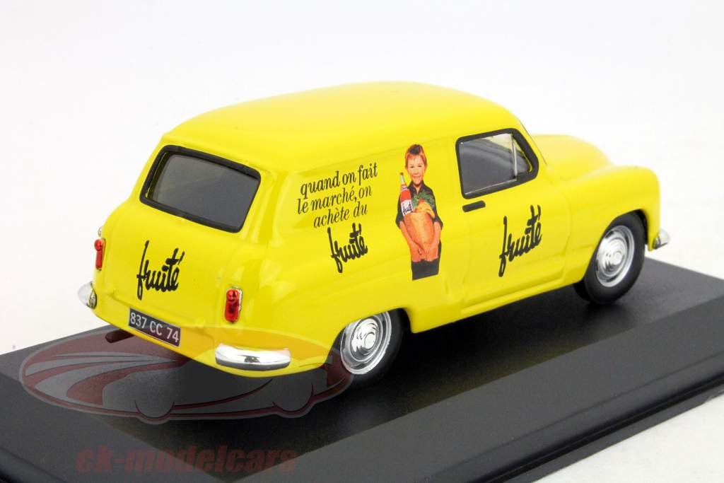 Simca Aronde Messagere Fruite gelb 1:43 Altaya