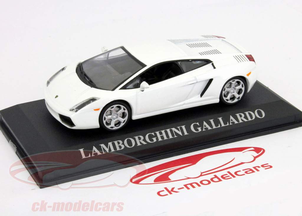Lamborghini Gallardo year 2003 white 1:43 Altaya