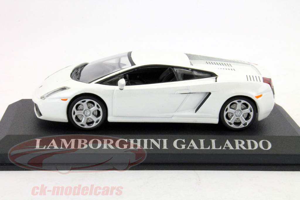 Lamborghini Gallardo year 2003 white 1:43 Altaya