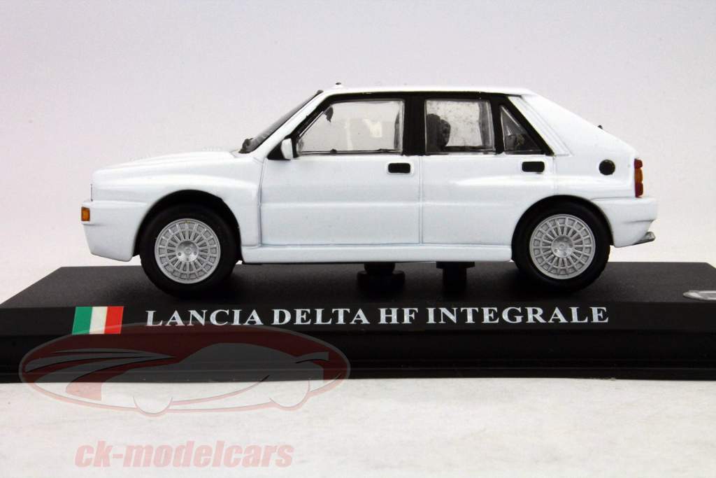 Lancia Delta HF Integrale blanco 1:43 Altaya
