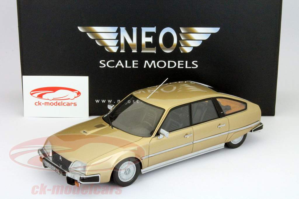 雪铁龙CX帕拉斯1982年米色1:18新