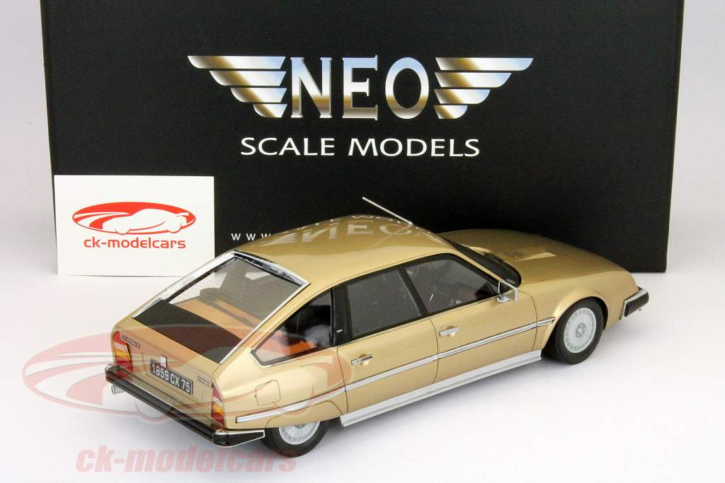 雪铁龙CX帕拉斯1982年米色1:18新