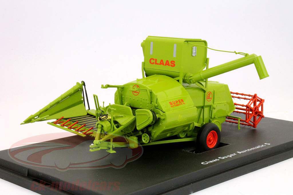 Combineert Claas Super Automatic S 1969 groen 1:43 Schuco