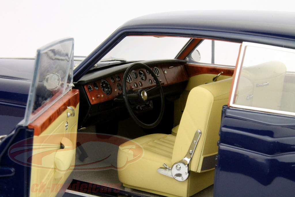 Rolls Royce Silver Shadow MPW Coupe 1968 blå 1:18 ParagonModels