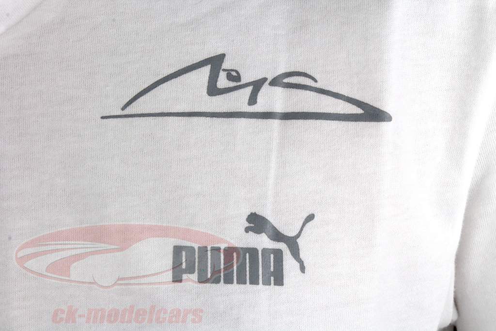 迈克尔·舒马赫梅赛德斯GP方程式2012年1月T恤白大小S