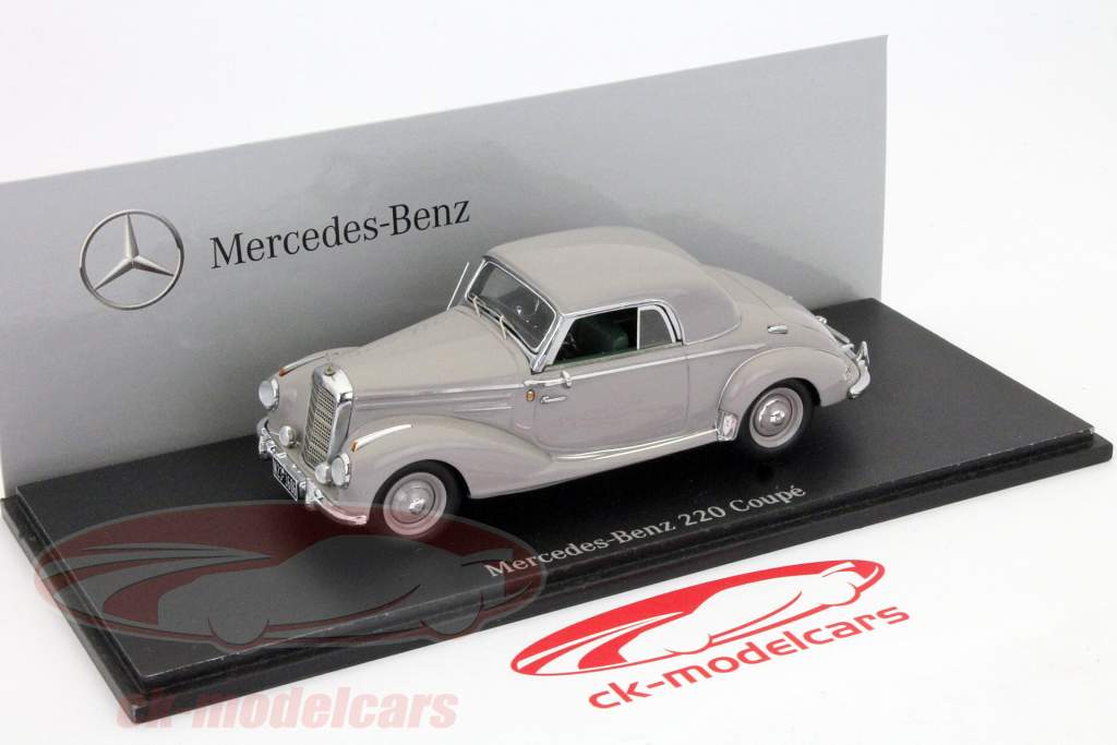 メルセデス·ベンツ220クーペグレー/ベージュ1時43スパーク