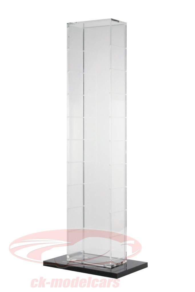 ポルシェのアクリルディスプレイケース -  1：43ミニチャンプスに最大10のモデルのバージョンをスタンド