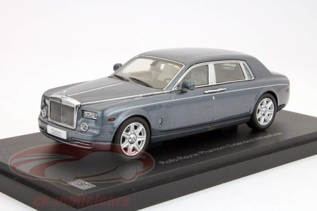 Rolls Royce Phantom EWB Year 2012 luna blue 1:43 Kyosho