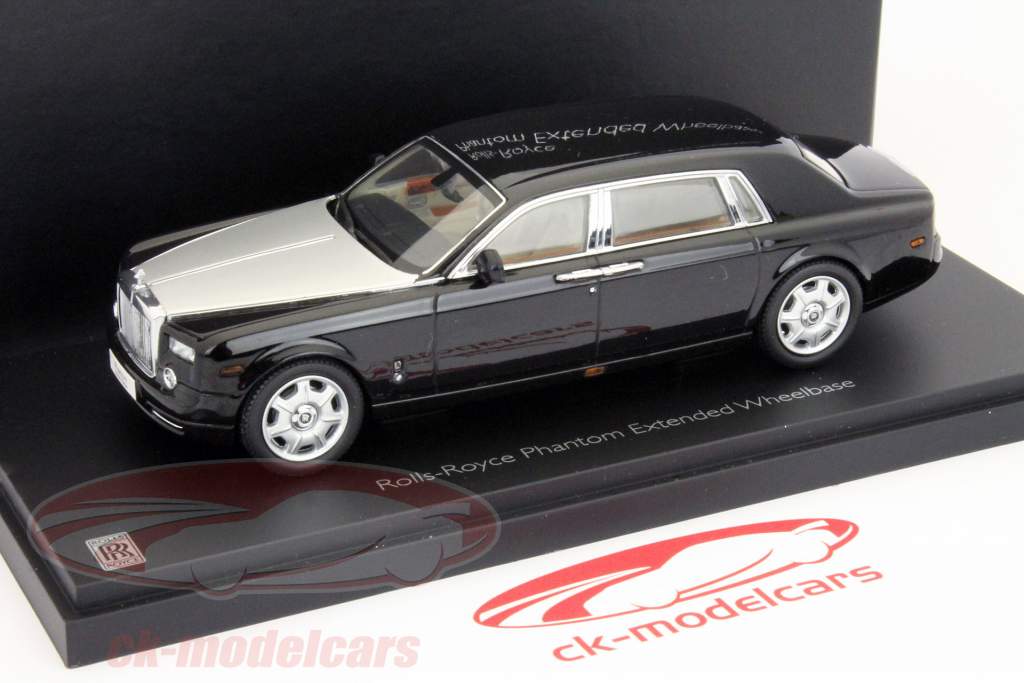 Rolls Royce Phantom EWB Jaar 2012 diamond black Kyosho 1:43