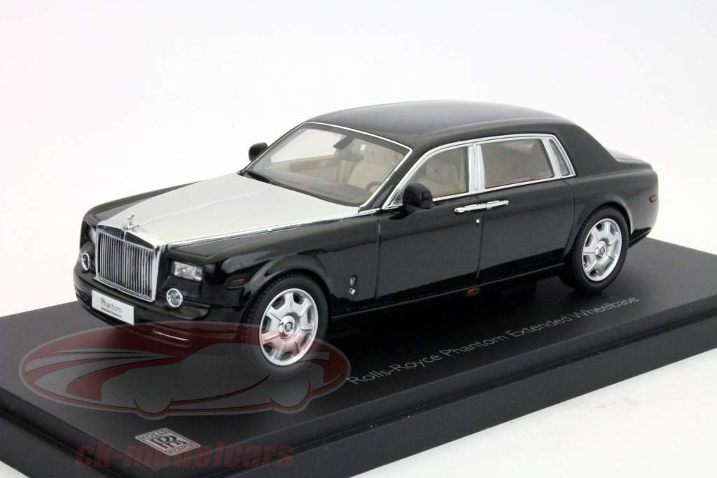 Year built 2012 Rolls Royce Phantom EWB diamantschwarz 1:43 Kyosho