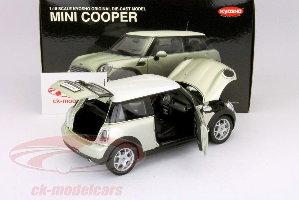 Mini Copper r56 Year 2006 silver 1:18 Kyosho