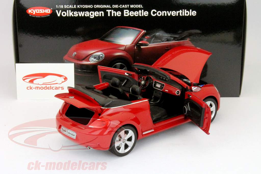 Volkswagen VW Beetle 二輪馬車 年 2013 tornado レッド 1:18 Kyosho