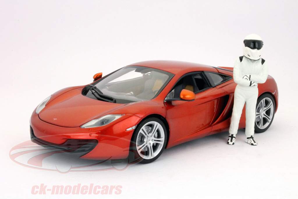 McLaren MP4-12C Top Gear bouwjaar 2011 oranje 1:18 Minichamps