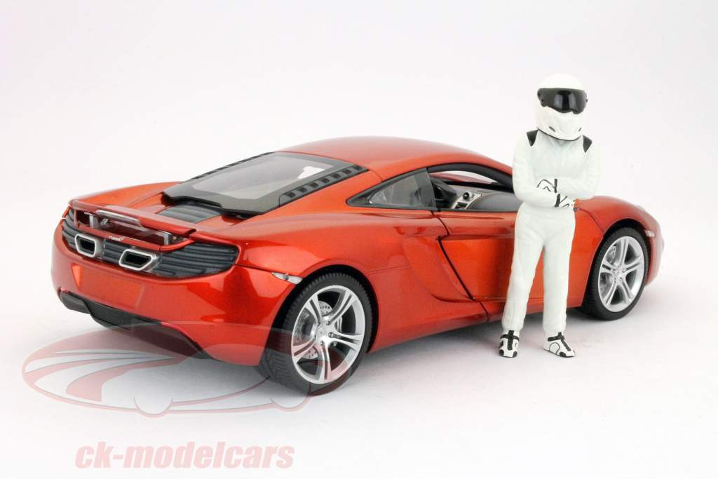 McLaren MP4-12C Top Gear bouwjaar 2011 oranje 1:18 Minichamps