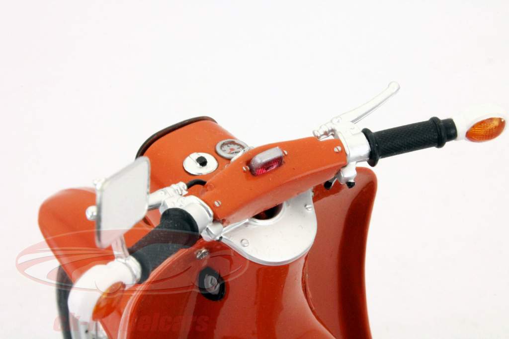 Simson Schwalbe KR51 / 1 rød - appelsin 1:10 Schuco