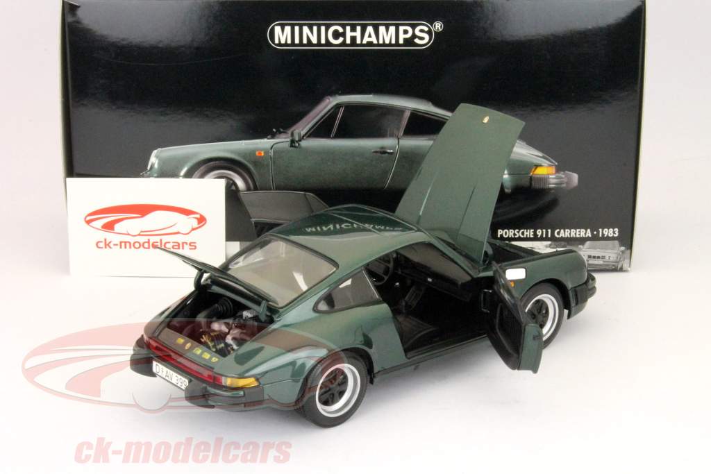 ミニチャンプス 1/18 ポルシェ 911 カレラ 3.2 タルガ 1983 レッド