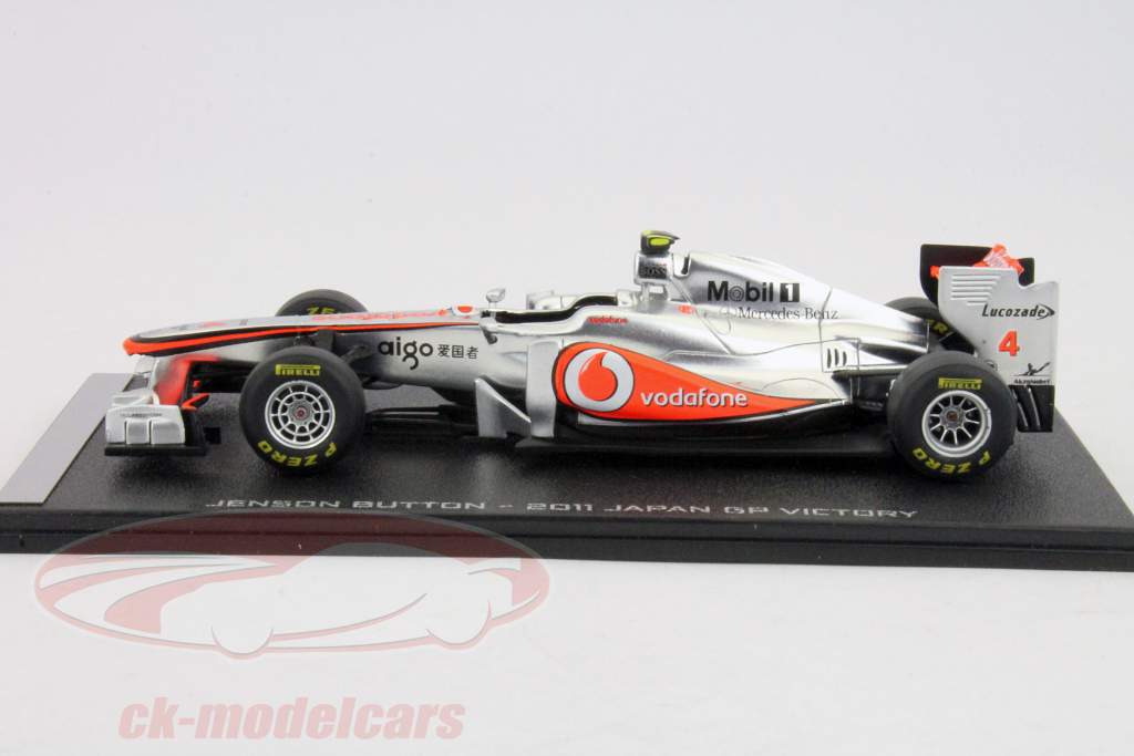 J.バトンマクラーレン·メルセデスMP4-26フォーミュラ1 2011年日本GP勝者1:43スパーク