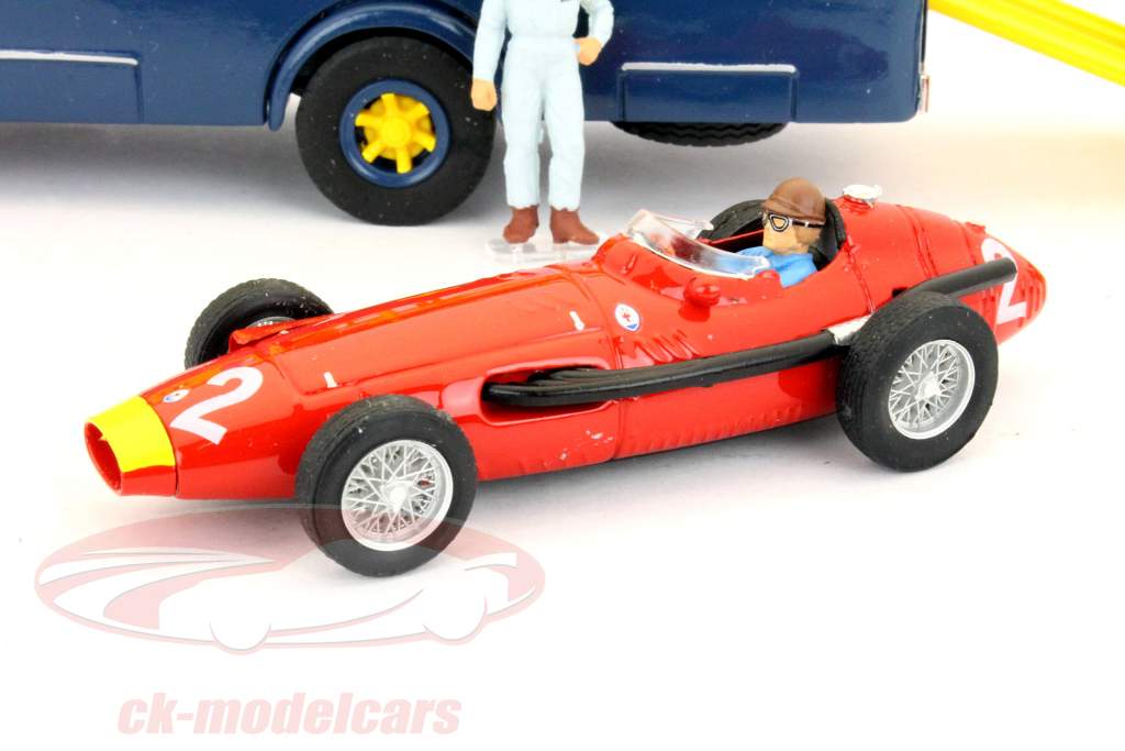 阿尔菲力玛莎拉蒂法拉利赛车运输车意大利大奖赛一级方程式1957年1:43 Brumm