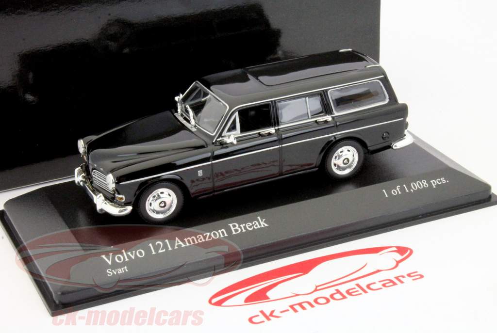 Volvo 121 Amazon Break siden 1966 Black 1:43 Minichamps
