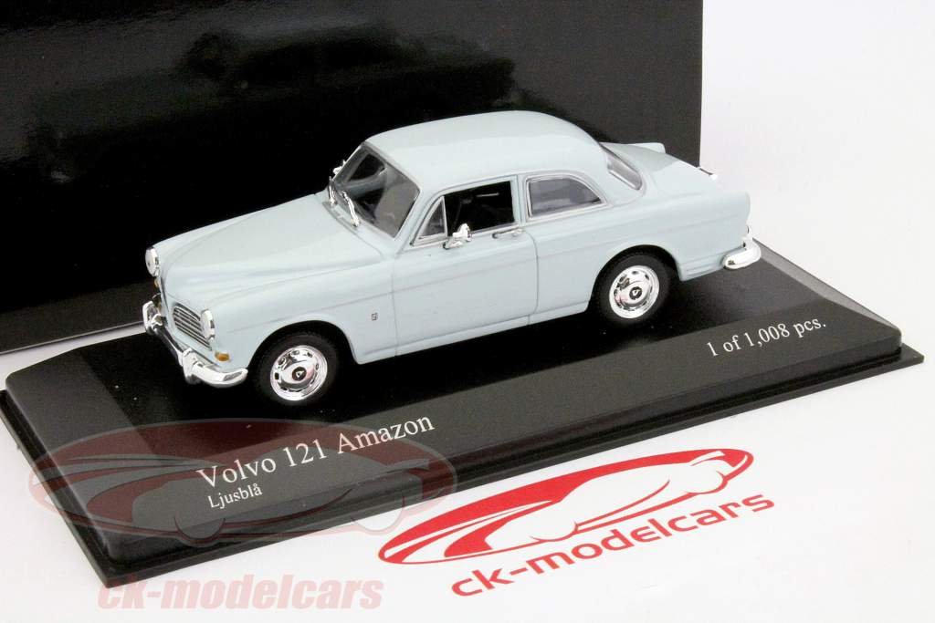 Volvo Amazon 121 Bj 1966 lyseblå 1:43 Minichamps