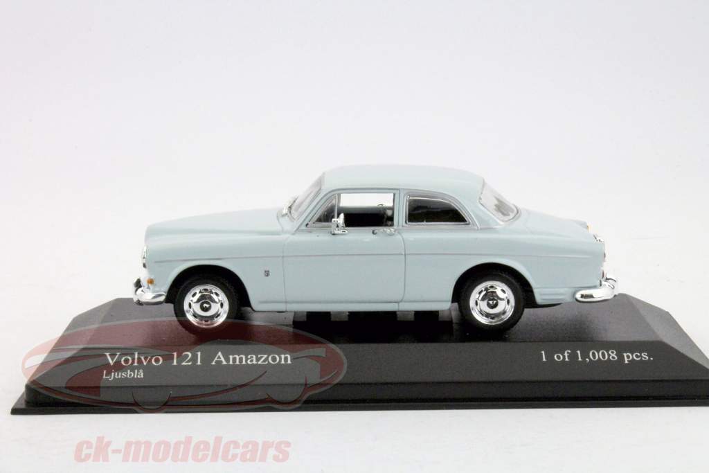 Volvo Amazon 121 Bj 1966 lyseblå 1:43 Minichamps