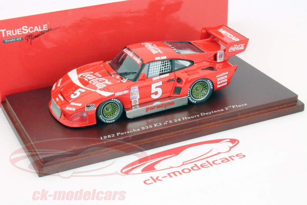 保时捷935 K3＃5第二名24小时Daytona 1982年的阿金，西伯特，贝尔1:43的TrueScale