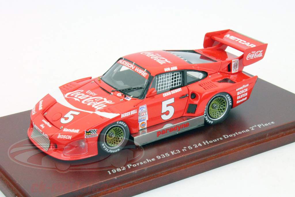 保时捷935 K3＃5第二名24小时Daytona 1982年的阿金，西伯特，贝尔1:43的TrueScale
