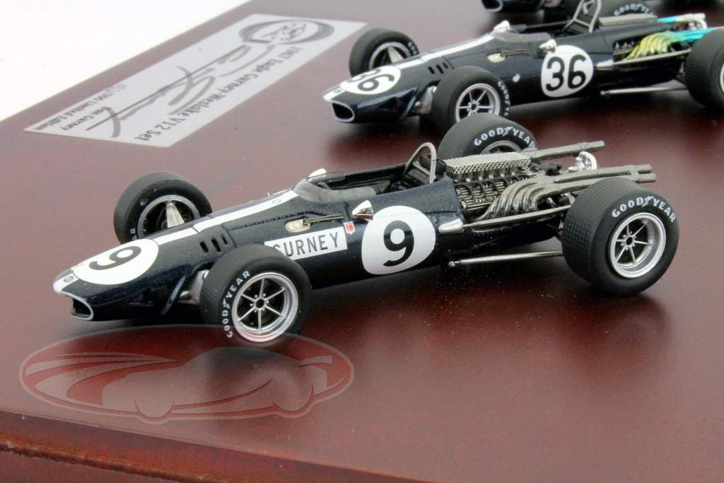 Truescale トゥルースケール　1967 Eagle V12 Set True Scale 1:43 Gurney Eagle Weslake V12 Formula 3 Car Set 1