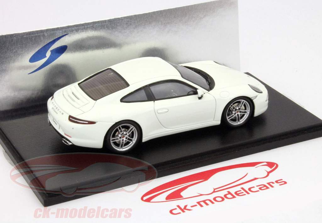 Porsche 991 Carrera Année 2012 blanc 1:43 Spark
