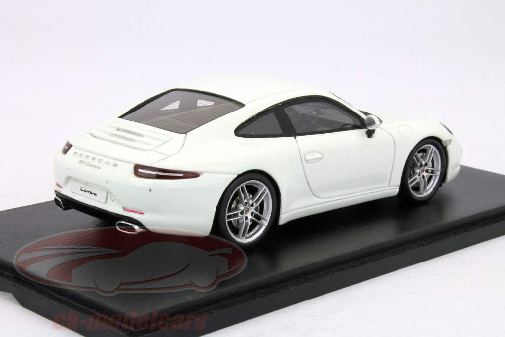 Porsche 991 Carrera построен в 2012 белого 1:43 Спарк