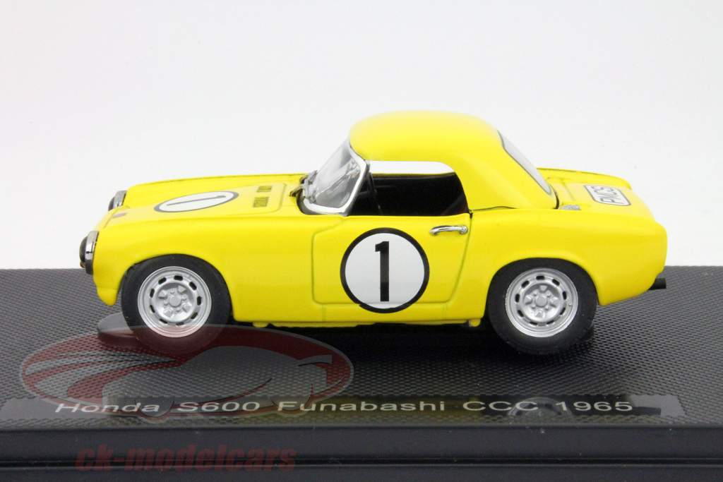 Ebbro 1:43 Honda S600 #1 CCC 1965 T. Funabashi Ikuzawa Ebbrp