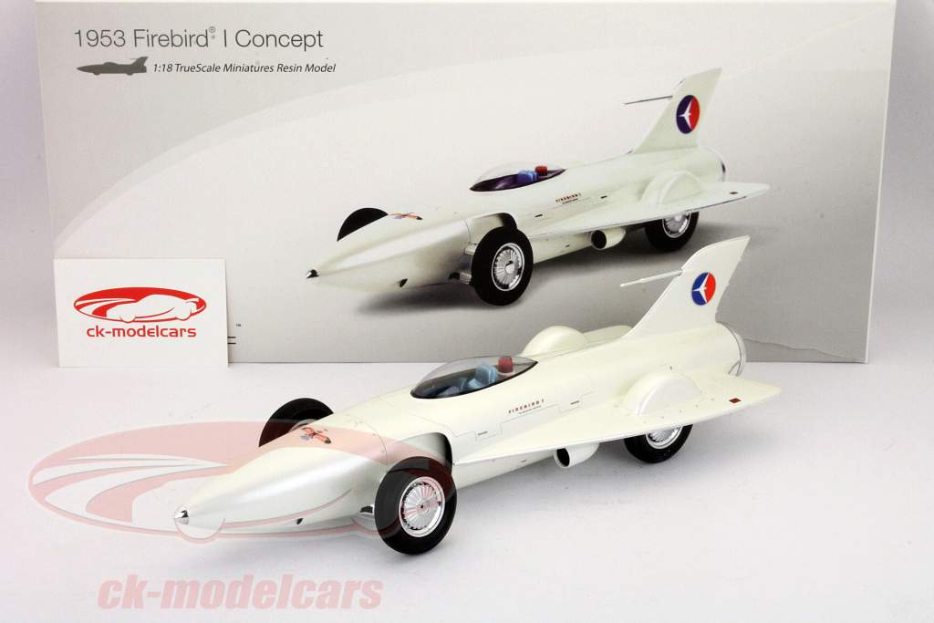 True Scale 1:18 Firebird I Concept Baujahr 1953 weiß