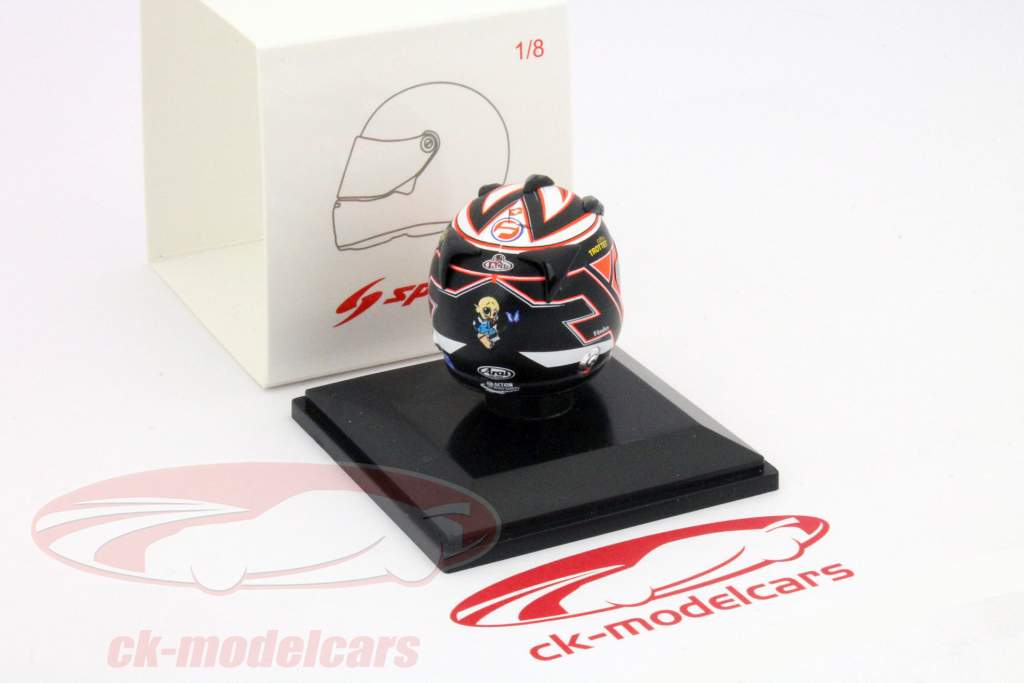 Vinder Marcel Fässler 24h LeMans 2012 Helmet 1:08 Spark