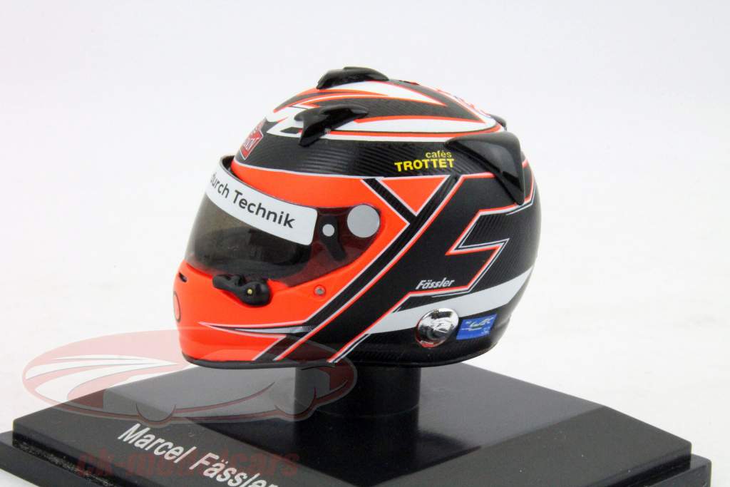 LeMans Marcel Fässler Vencedor 24h Helmet 2012 1:08 Centelha