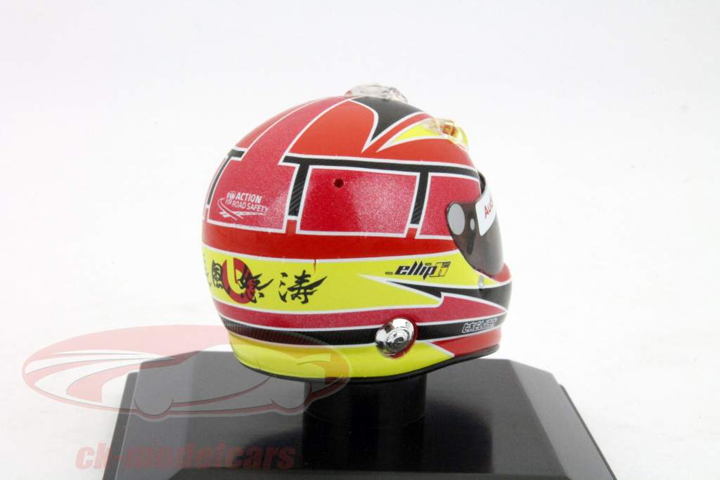 Benoit Treluyer Winner 24h LeMans 2012 helmet 1:8 Spark