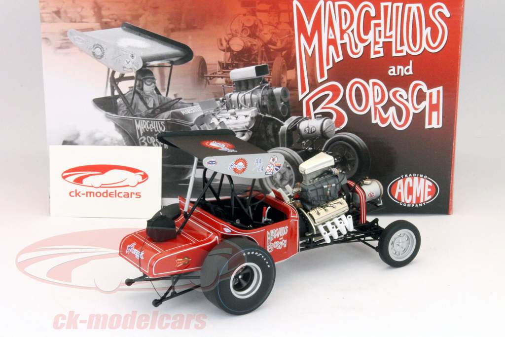 马塞勒斯和罗宋汤翼快的高速赛车1:18 GMP