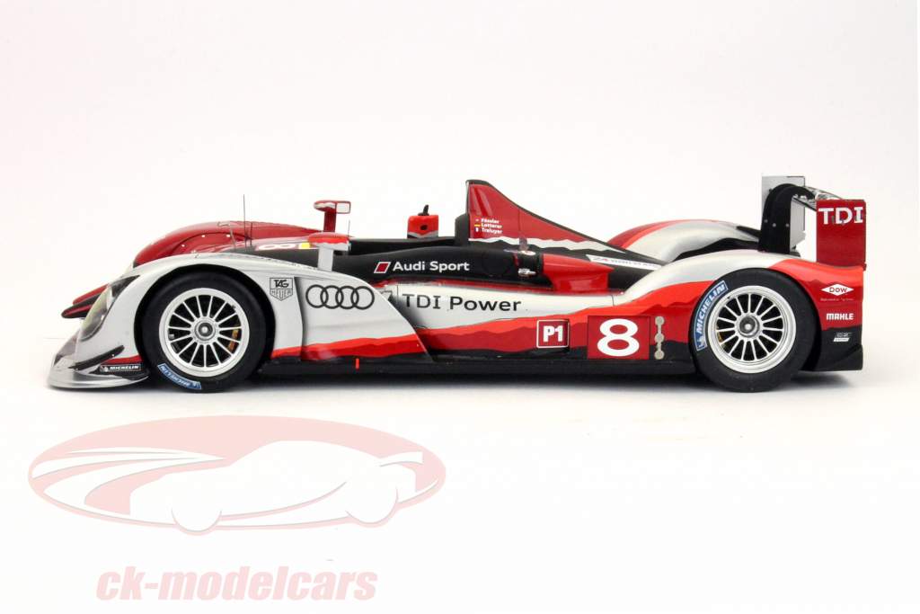 Audi R15 TDI N° 8 2e 24h LeMans 2010 Lotterer / Fässler / Tréluyer Spark 1:18