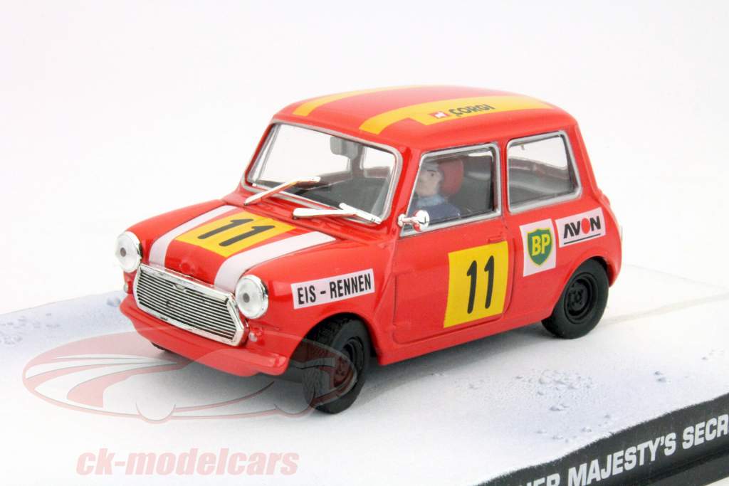 奥斯汀迷你车1:43 IXO在陛下的詹姆斯·邦德的电影