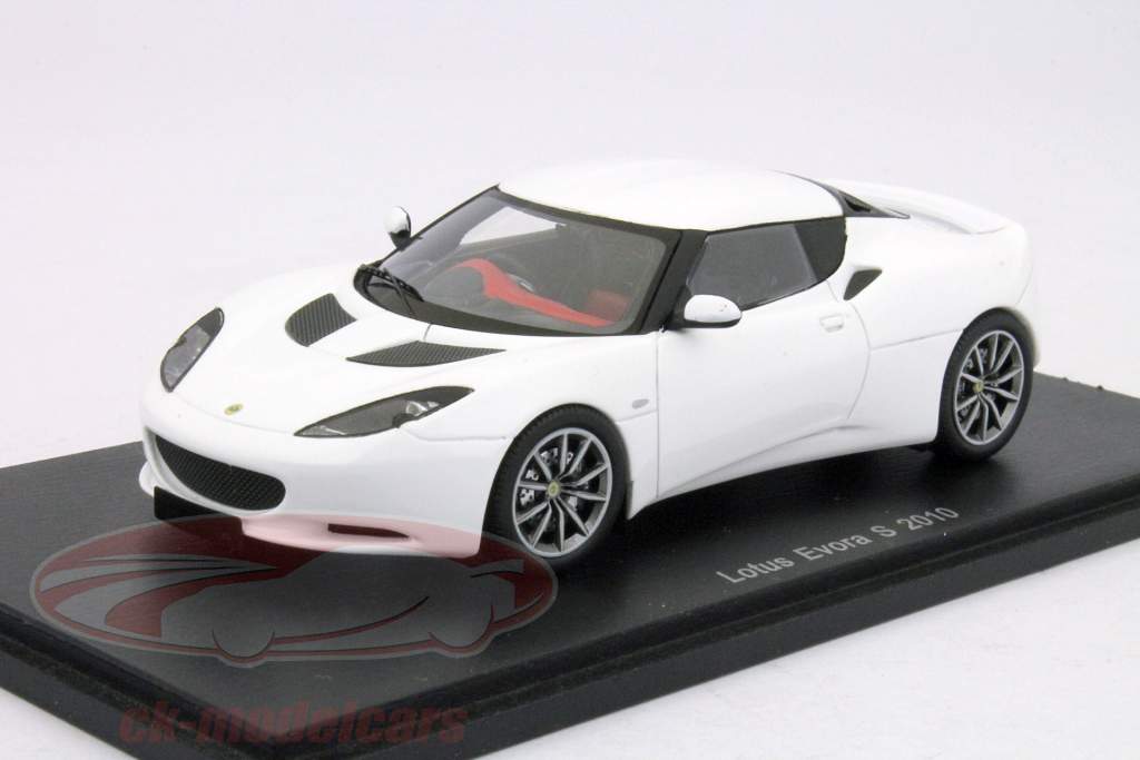 莲花Evora年份2010白色1:43星火